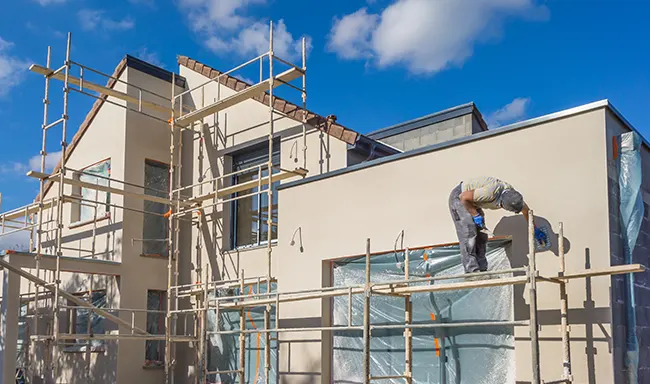 Facade cladding renovation