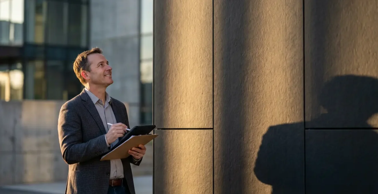 Modern commercial building showcasing premium cladding materials and enhanced curb appeal